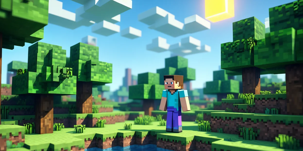 Minecraft online iOS game